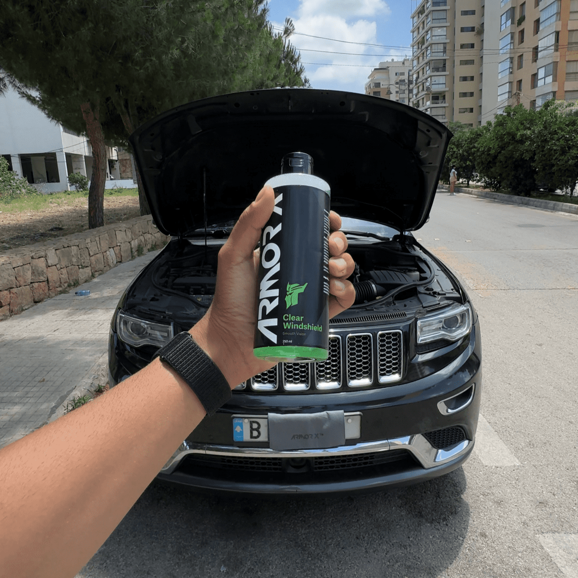 منظف الزجاج الأمامي